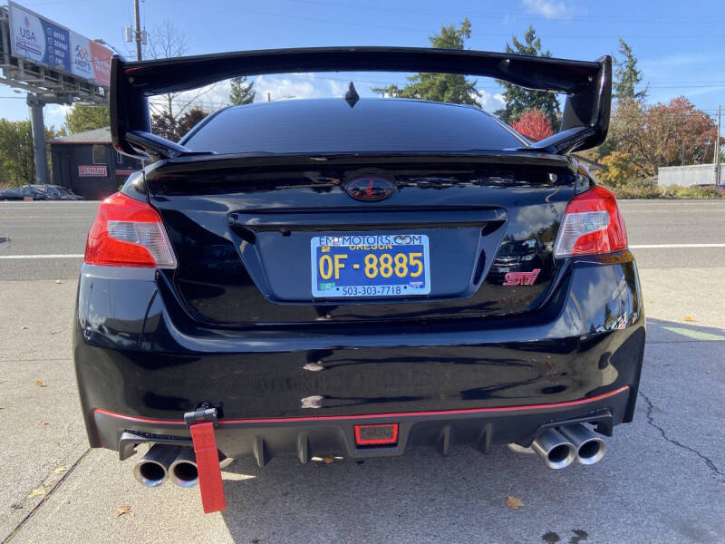 2016 Subaru WRX STI Limited