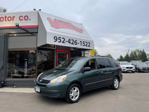2004 Toyota Sienna for sale at Mainstreet Motor Company in Hopkins MN