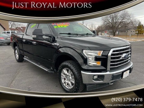 2016 Ford F-150 for sale at Just Royal Motors in Omro WI