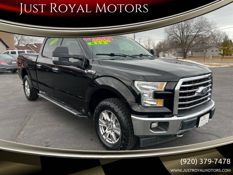 2016 Ford F-150 for sale at Just Royal Motors in Omro WI