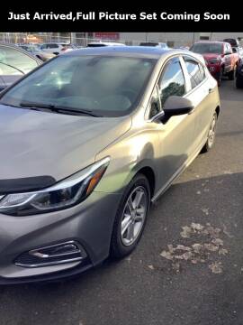 2017 Chevrolet Cruze for sale at Royal Moore Custom Finance in Hillsboro OR
