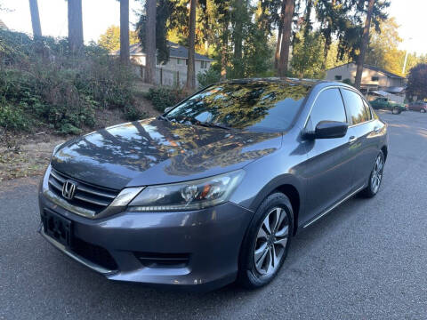 2013 Honda Accord for sale at Venture Auto Sales in Puyallup WA