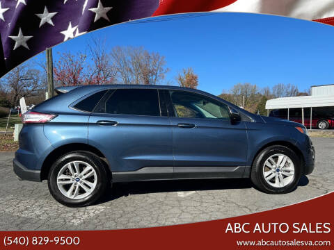 2018 Ford Edge for sale at ABC Auto Sales in Culpeper VA