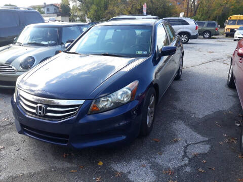 2012 Honda Accord for sale at GALANTE AUTO SALES LLC in Aston PA