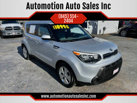 2015 Kia Soul for sale at Automotion Auto Sales Inc in Kingston NY