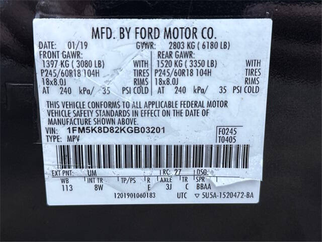 2019 Ford Explorer XLT