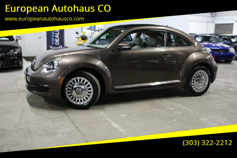 2015 Volkswagen Beetle for sale at European Autohaus CO in Denver CO