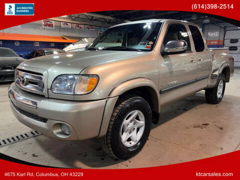 2003 Toyota Tundra for sale at K & T CAR SALES INC in Columbus OH