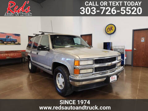 1999 Chevrolet Tahoe for sale at Red's Auto and Truck in Longmont CO