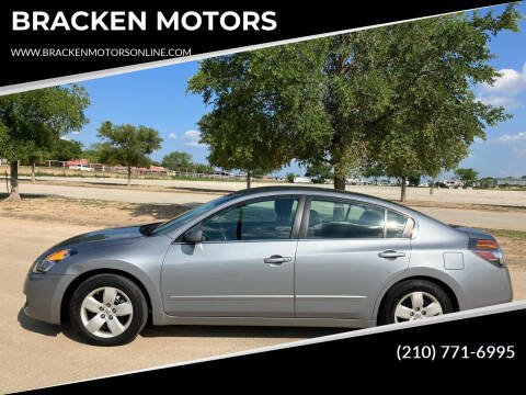 2007 Nissan Altima for sale at BRACKEN MOTORS in San Antonio TX