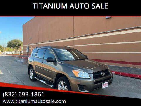2011 Toyota RAV4 for sale at TITANIUM AUTO SALE in Houston TX