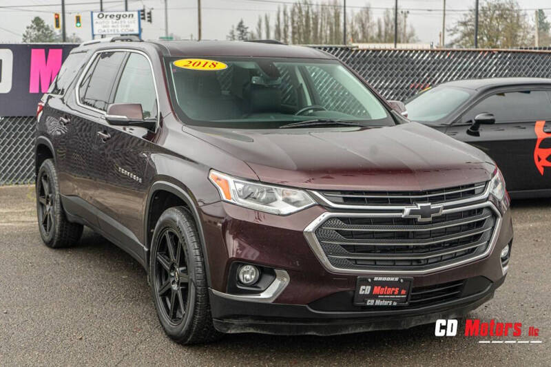 2018 Chevrolet Traverse for sale at CD MOTORS LLC in Brooks OR