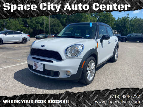 2014 MINI Countryman for sale at Space City Auto Center in Houston TX