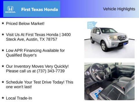 2011 Honda Pilot EX-L