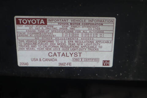 2004 Toyota Sienna LE 7 Passenger