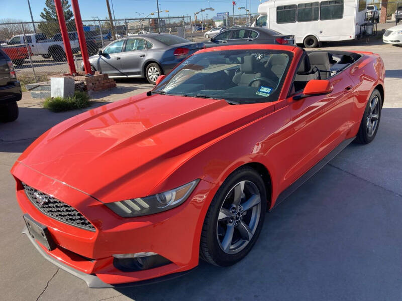 2015 Ford Mustang for sale at Kid Motors Inc in El Paso TX