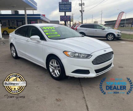 2013 Ford Fusion for sale at Car One - CAR SOURCE OKC in Oklahoma City OK