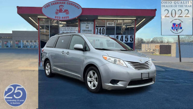 2015 Toyota Sienna for sale at The Carriage Company in Lancaster OH