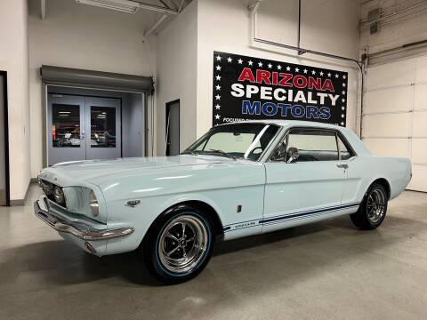 1966 Ford MUSTANG GT A CODE FACTORY 4SP for sale at Arizona Specialty Motors in Tempe AZ