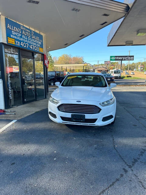 2016 Ford Fusion for sale at Michael Johnson @ Allens Auto Sales Hopkinsville in Hopkinsville, KY