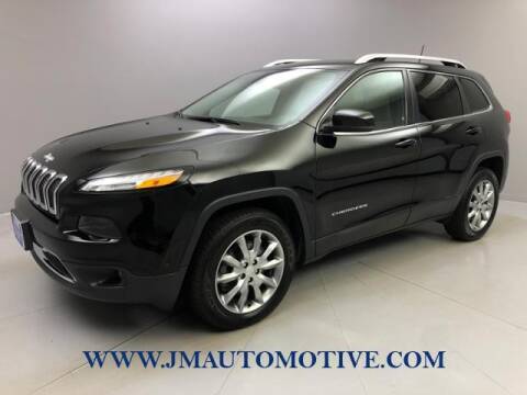 2018 Jeep Cherokee for sale at J & M Automotive in Naugatuck CT