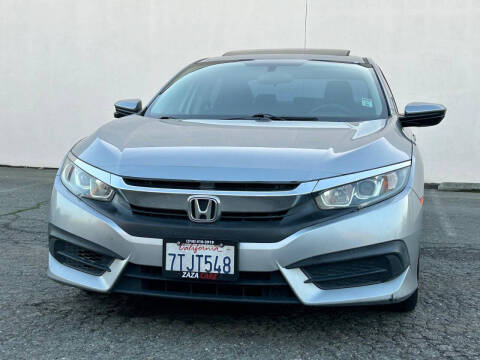 2016 Honda Civic for sale at Zaza Carz Inc in San Leandro CA