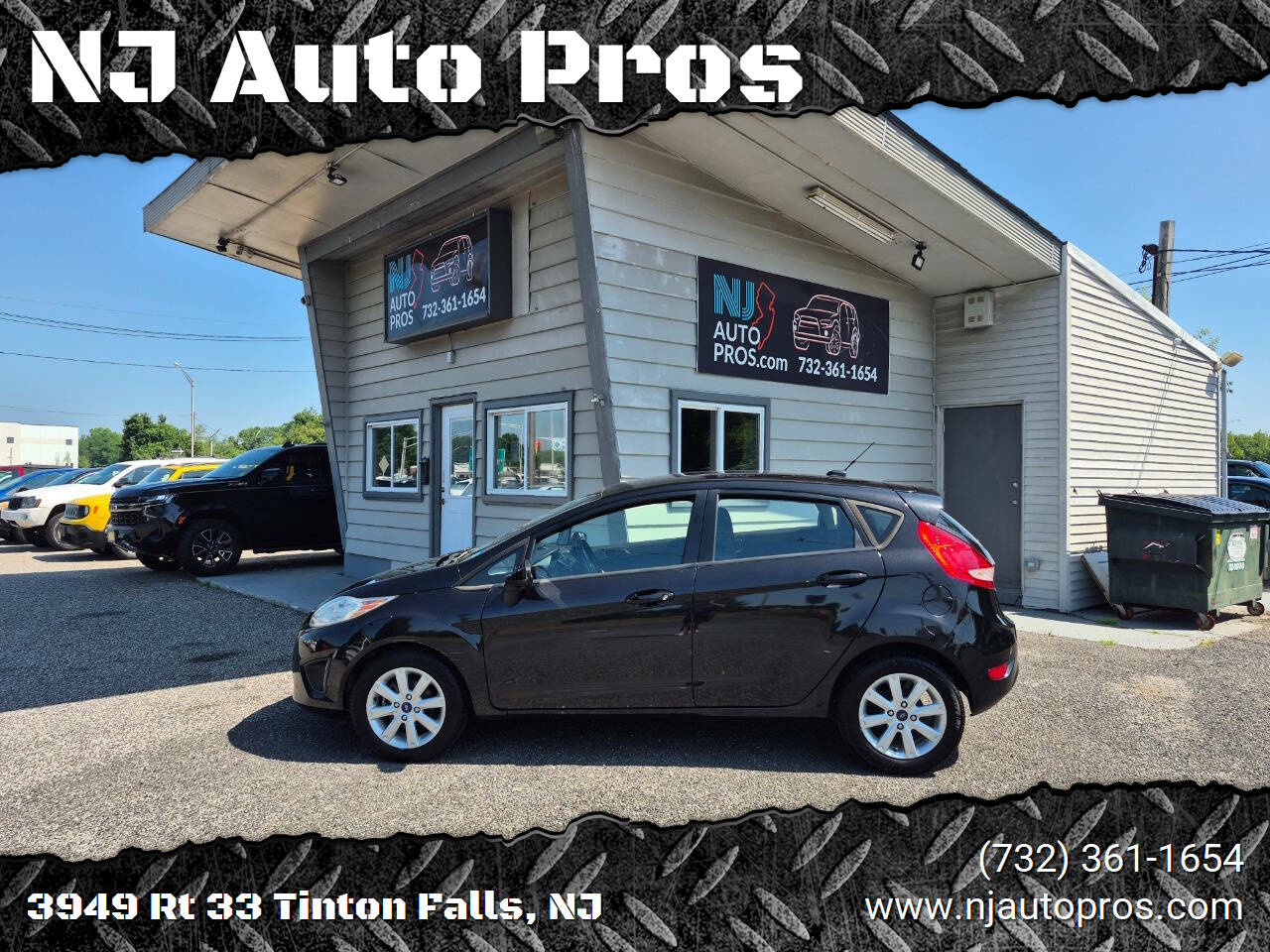 Black 2013 Ford Fiesta SE SE 4dr Hatchback 1