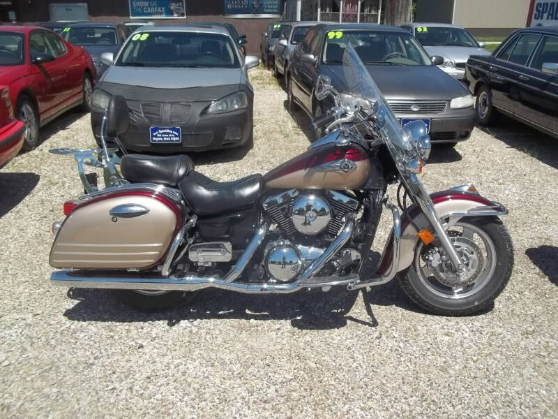 2003 Kawasaki vn 1500 l for sale at BRETT SPAULDING SALES in Onawa IA