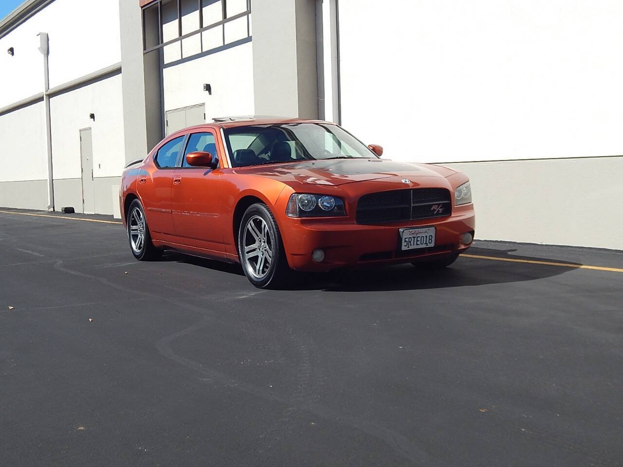 Orange 2006 Dodge Charger RT RT 4dr Sedan 1