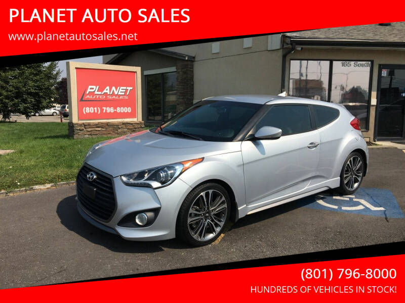 2016 Hyundai Veloster for sale at PLANET AUTO SALES in Lindon UT