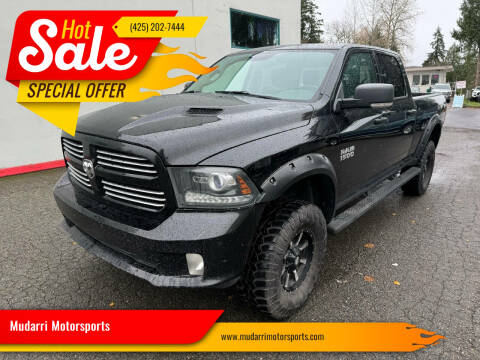 2014 RAM 1500 for sale at Mudarri Motorsports in Kirkland WA