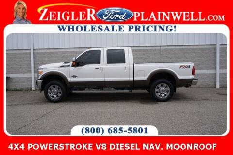 2016 Ford F-250 Super Duty for sale at Zeigler Ford of Plainwell- Jeff Bishop in Plainwell MI