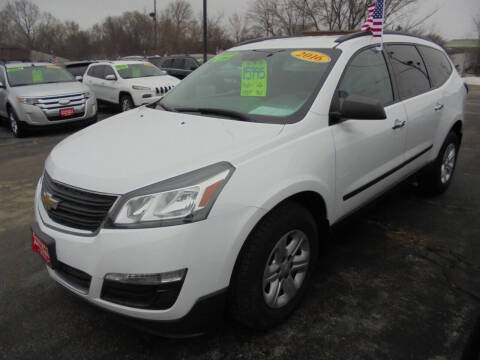 2016 Chevrolet Traverse for sale at Century Auto Sales LLC in Appleton WI