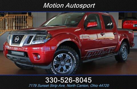 2018 Nissan Frontier for sale at Motion Auto Sport in North Canton OH