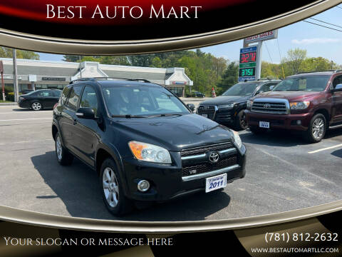 2011 Toyota RAV4 for sale at Best Auto Mart in Weymouth MA