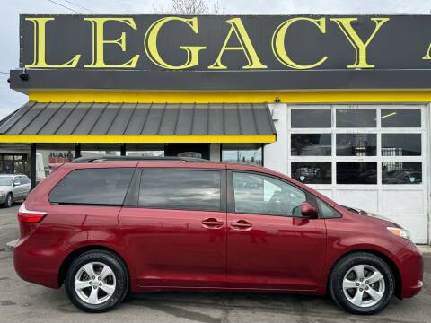 2017 Toyota Sienna for sale at Legacy Auto Sales in Yakima WA