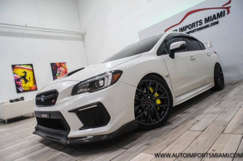 2019 Subaru WRX for sale at AUTO IMPORTS MIAMI in Fort Lauderdale FL