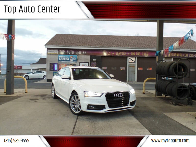 2014 Audi A4 for sale at Top Auto Center in Quakertown PA
