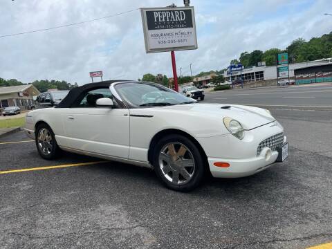 2002 Ford Thunderbird for sale at Peppard Autoplex in Nacogdoches TX