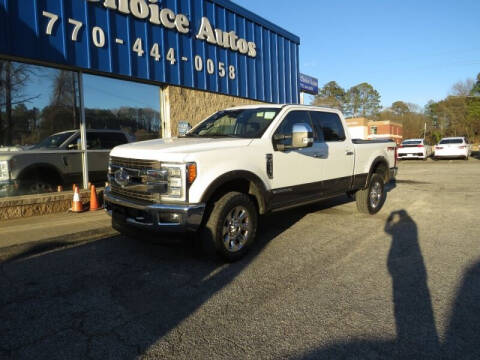 2017 Ford F-250 Super Duty for sale at Southern Auto Solutions - 1st Choice Autos in Marietta GA