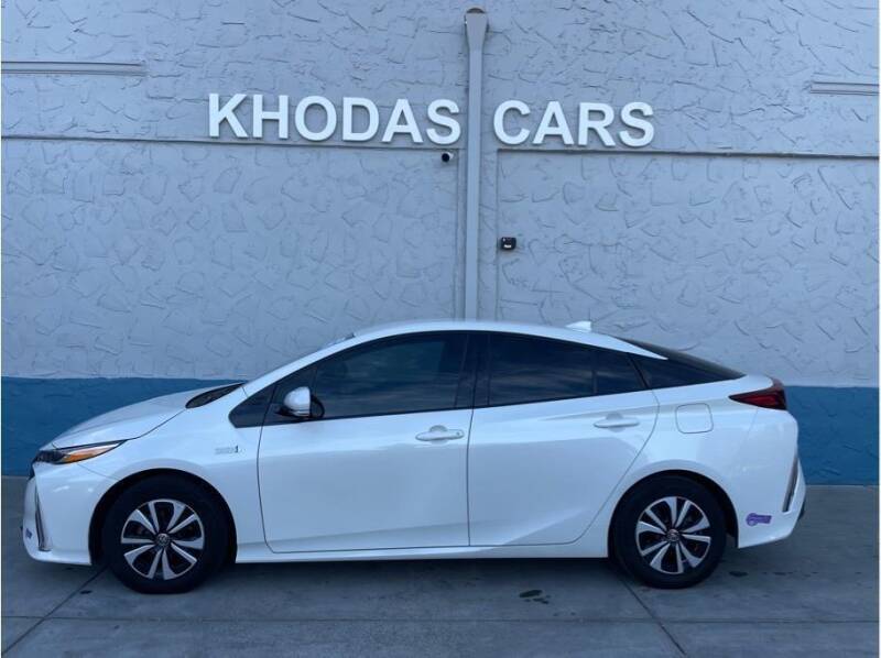 2019 Toyota Prius Prime for sale at Khodas Cars in Gilroy CA