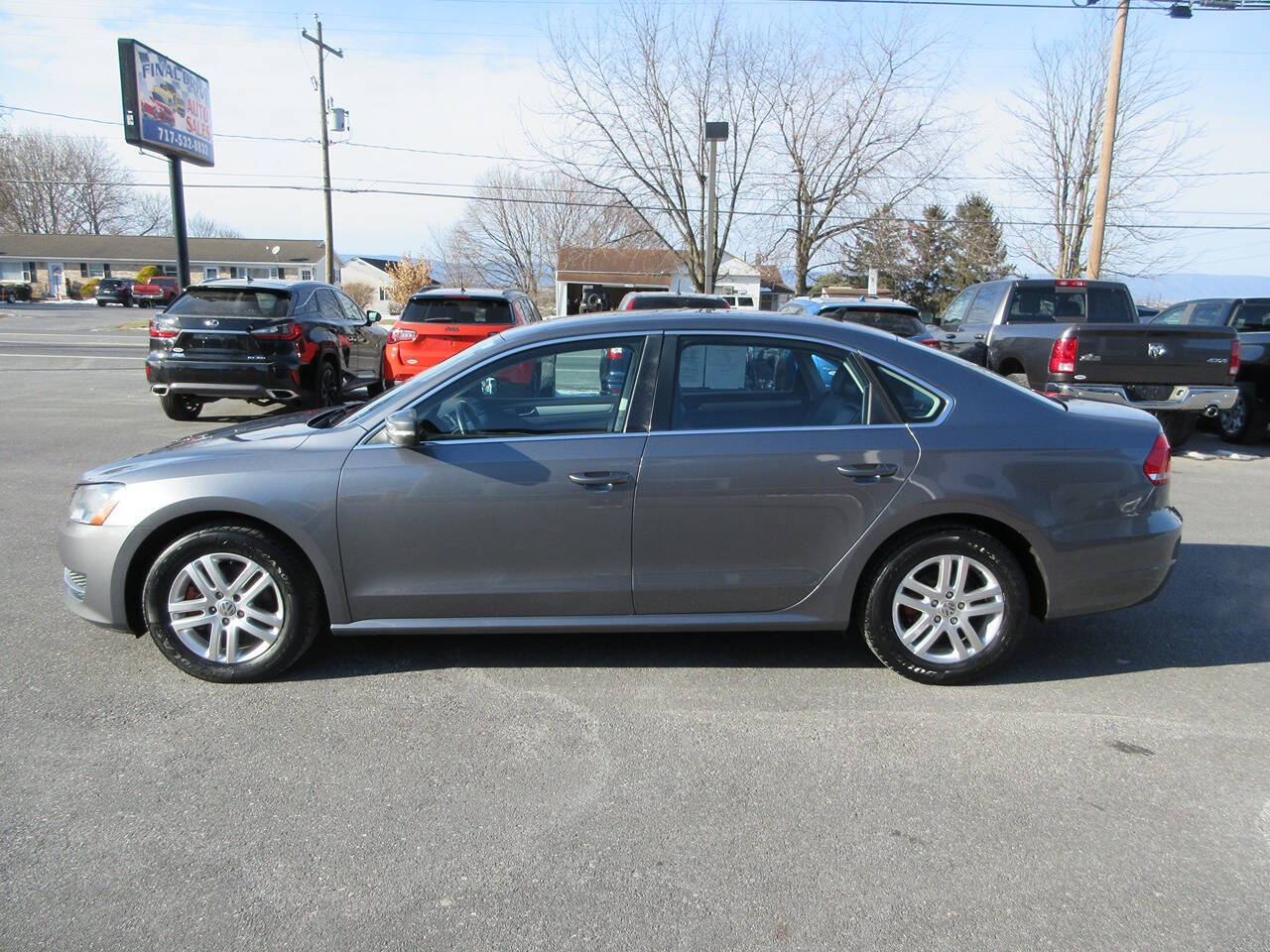 2013 Volkswagen Passat for sale at FINAL DRIVE AUTO SALES INC in Shippensburg, PA