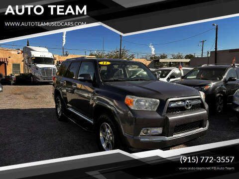 2011 Toyota 4Runner for sale at AUTO TEAM in El Paso TX