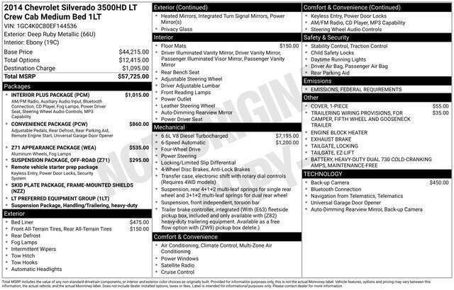 2014 Chevrolet Silverado 3500HD