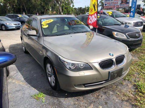 2010 BMW 5 Series for sale at Palm Auto Sales in West Melbourne FL