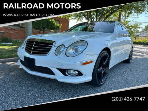 2008 Mercedes-Benz E-Class for sale at RAILROAD MOTORS in Hasbrouck Heights NJ