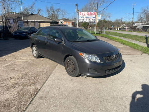 2009 Toyota Corolla for sale at G&J Car Sales in Houston TX