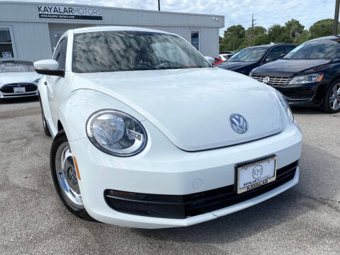2015 Volkswagen Beetle for sale at KAYALAR MOTORS in Houston TX