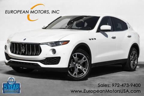 2018 Maserati Levante for sale at European Motors Inc in Plano TX