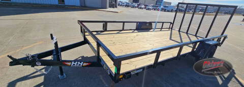 2026 H&H Trailers 82x14 Rail Side